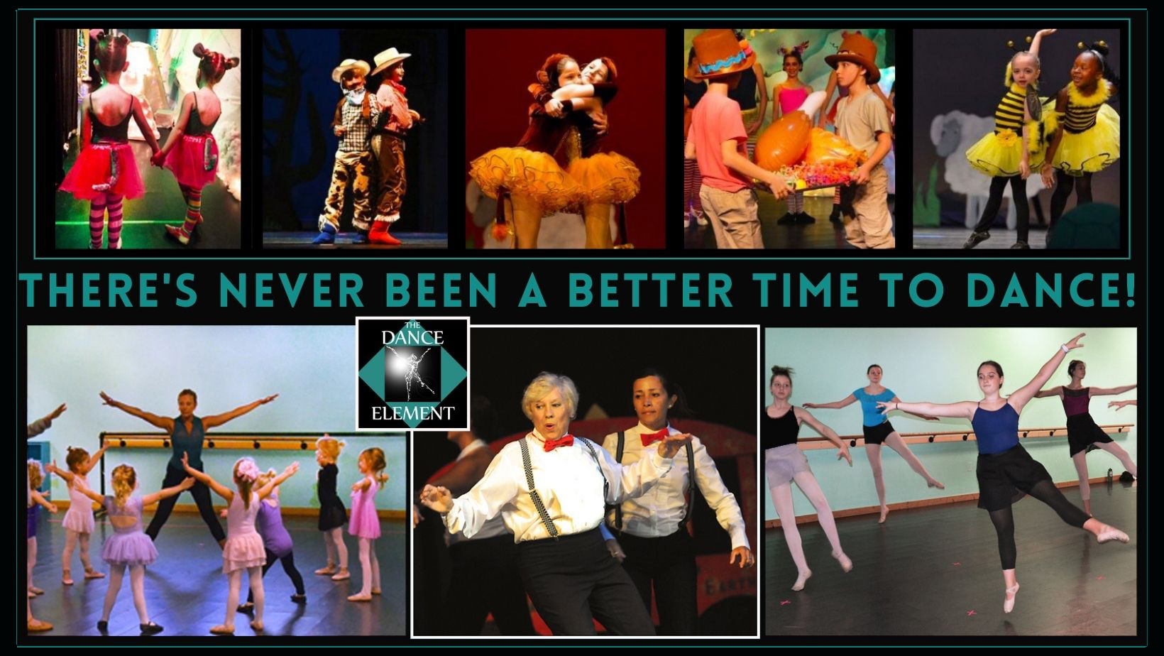 The Dance Element dance studio in Wilmington NC offers classes for kids & adults